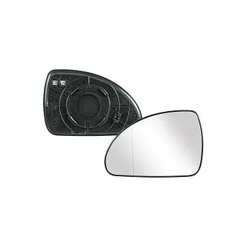 Auto zrcátko Sklo levého zpětného zrcátka KIA CEED (ED) | 2006-2009 | vyhřívané | chromové | asférické | TAIWAN |