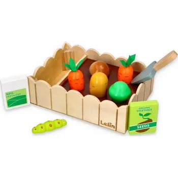 Dřevěná hračka Moje zeleninová zahrádka