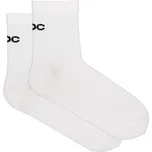 POC Cyklistické ponožky kotníkové - CADENCE ROAD SHORT SOCKS - bílá 37-39