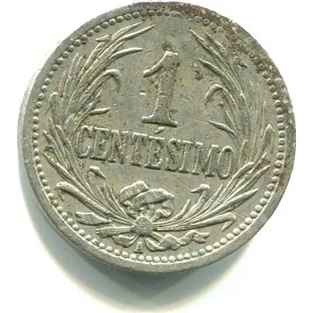 URUGUAY. 1 centésimos 1909.