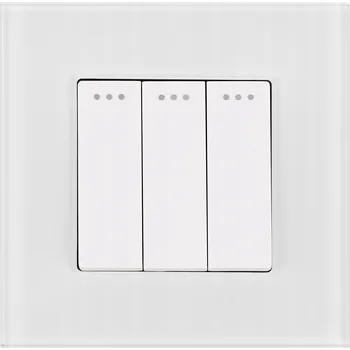 vypínač Schodišťový vypínač trojitý skleněný MIUUN