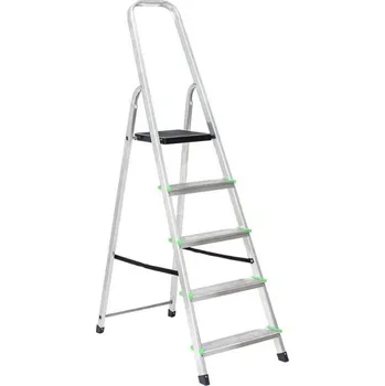 Žebřík Žebřík ALW 5.stupňový jednostranný s plast. plošinkou KLC