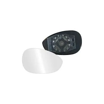 Auto zrcátko Sklo pravého zpětného zrcátka FIAT 500 | 2015-2020 | nevyhřívané | chromové | vypouklé | TAIWAN |