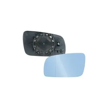 Auto zrcátko Sklo levého zpětného zrcátka SEAT LEON (1M1) | 1999-2005 | nevyhřívané | namodralé | asférické | TAIWAN |