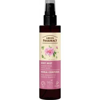 Tělový sprej Tělová mlha damašská růže a bílé pižmo Green Pharmacy 150 Ml