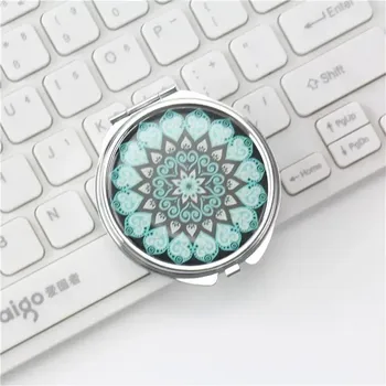 Dávkovač léků Stylová krabička na léky s přihrádkami | cestovní pouzdro, dávkovač pilulek - Modrý