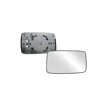 Auto zrcátko Sklo levého zpětného zrcátka VOLKSWAGEN VENTO | 1992-1998 | nevyhřívané | chromové | ploché | VIEW MAX |