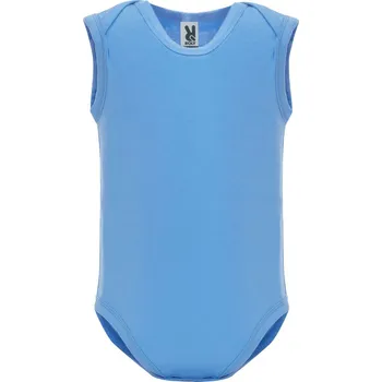 Pánské tílko Kojenecké body bez rukávů Sweet nebesky modrá (10) 12M