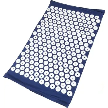 Masáž Masážní podložka s polštářem pro relaxaci | Akupresurní set, masážní matrace - Mat-Modrá