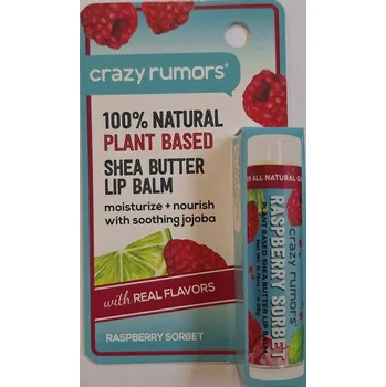 Péče o rty Přírodní balzám na rty Crazy Rumors - Malina Sorbet