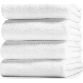 Ručník Ručník 50X100CM DO KOUPELE BÍLÝ/ POLSKÝ VÝROBEK