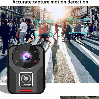 IP kamera 4K kamera na tělo policejní rekordér 20MPx body kamera