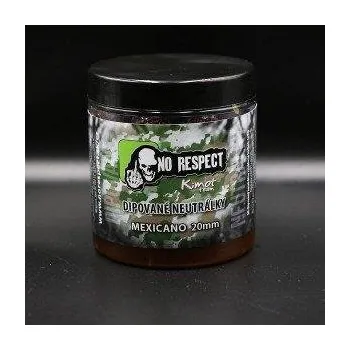 Boilies No Respect Dipované neutrálky 24mm 120gr Mexicano