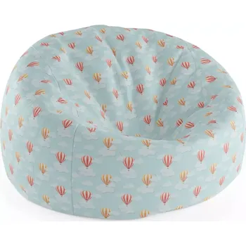 Sedací pytel Sablio Sedací vak Cocoon Horkovzdušné balony na nebi - 115 x 75 cm x 45 cm - Sablio