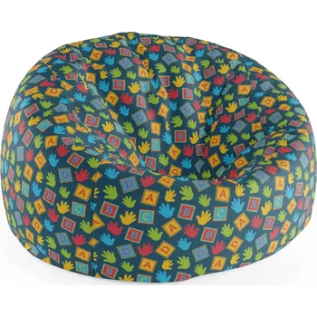 Sedací pytel Sablio Sedací vak Cocoon ABC - 115 x 75 cm x 45 cm - Sablio