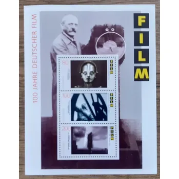 Poštovní známka SRN ** aršík Bl 33, 100 let něm. filmu, r. 1995