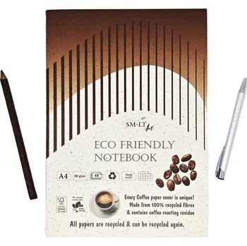 SMLT Art Sešit ECO Coffee paper A4 - 48 listů