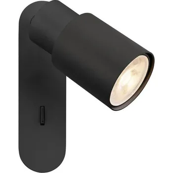 SLV - BIG WHITE PURI 2.0 Tube nástěnné a stropní svítidlo, spínač, obdélníkový, 1x max. 6W GU10, černá - BIG WHITE (SLV) LA 1008296