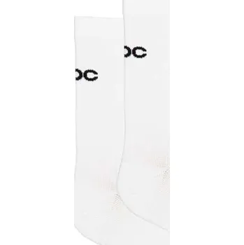 Pánské oblečení POC Cyklistické ponožky klasické - CADENCE ROAD SOCKS - bílá