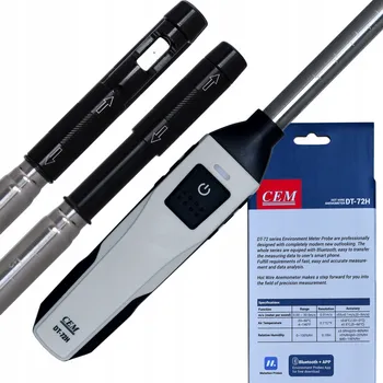 Anemometr Anemometr CEM DT-72H - Bluetooth anemometr