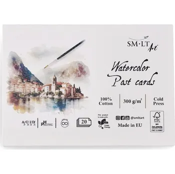 SMLT Art Pohlednice Akvarel - 20 listů