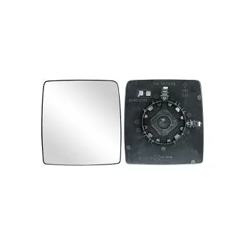 Auto zrcátko Sklo levého zpětného zrcátka OPEL CORSA C | 2000-2003 | vyhřívané | chromové | vypouklé | VIEW MAX |