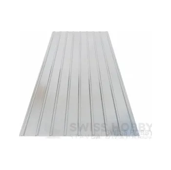 Střecha Trapézový plech Guttatop T12 - 2500 x 910 mm - pozink - 2,28m2