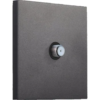 Elektrická zásuvka Nástěnná zásuvka Alkri-Light černá