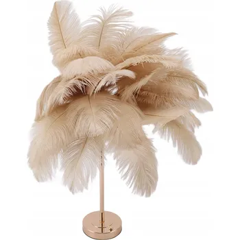 Lampička Dekorativní stolní lampa 30 KUSŮ Peří Lampička