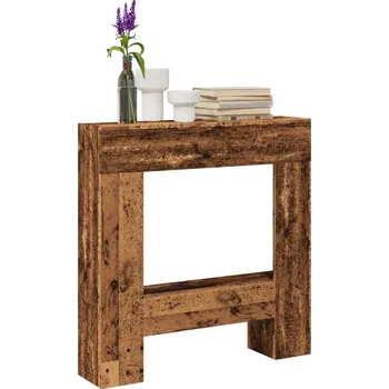 Krbová obestavba šedá sonoma 81 x 18 x 82 cm kompozitní dřevo