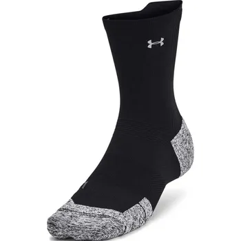 Dámské ponožky Ponožky Under Armour UA AD RUNNING Cushion 1pk Mid-BLK 1376076-001 Velikost M