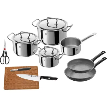 Hrnec Sada hrnců ZWILLING-TWIN® CLASSIC 10ks, startovací sada,nerezová ocel