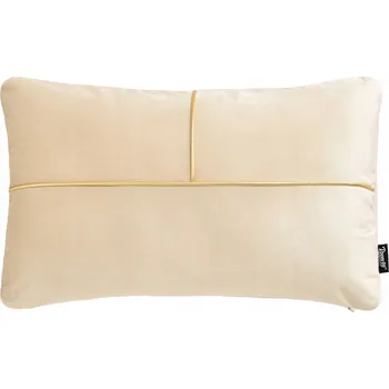 Polštář Dekorativní povlak na polštář z veluru 30x50 Be Glam Simple krémový