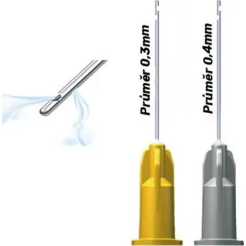 Injekční jehla Jehly výplachové 0,4x25mm 100ks