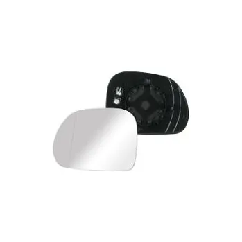 Auto zrcátko Sklo levého zpětného zrcátka FIAT 500L | 2013 a výše | vyhřívané | chromové | asférické | VIEW MAX |
