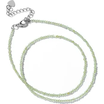 Náhrdelník Jemný minerální náhrdelník ruční výroba | Náhrdelník, Šperky - Č.26 Olivín