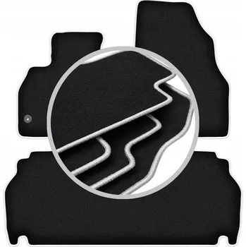 autokoberec Velurové autokoberce Wielganizator 3 ks