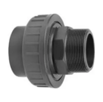 Technika k zahradnímu jezírku PVC 20x1/2" šroubení (1xlepení, 1xvnější závit) PN16