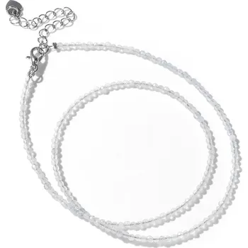 Náhrdelník Jemný minerální náhrdelník ruční výroba | Náhrdelník, Šperky - Č.27 Čirý křemen