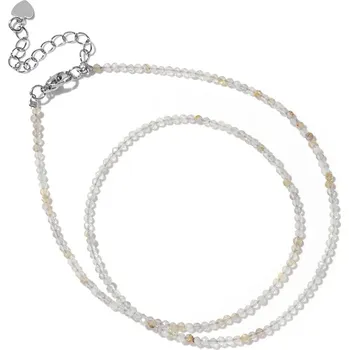 Náhrdelník Jemný minerální náhrdelník ruční výroba | Náhrdelník, Šperky - Č.7 Rutilovaný