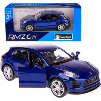 autíčko KOVOVÝ MODEL AUTA Porsche Macan S 2019 MODRÝ RMZ, Daffi AUTÍČKO hračka