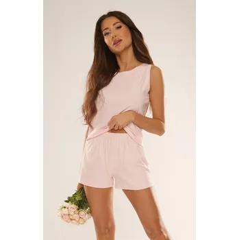 Pánské pyžamo Pyžamo De Lafense 695 Freya sz/r S-2XL Berry S