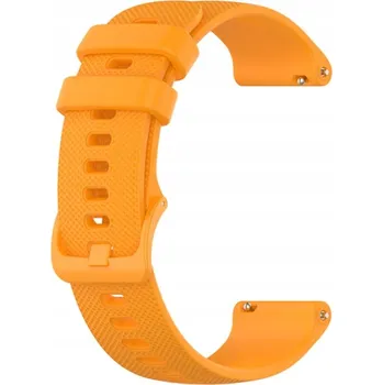 Řemínek na hodinky Řemínek Straps pro Garmin 22mm oranžový