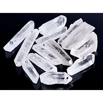 Magieprirody.cz Křišťál špice - hroty průzračné 4 - 10 cm #681 USA Množství: 1ks