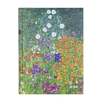 Adresář Notatnik szyty Ogród Kwiatowy G. Klimt