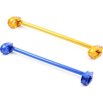 Univerzální CNC hrazda na řídítka 22mm - 30cm mst_MS-Dhr-30 Modrá