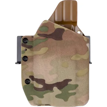 Příslušenství pro sportovní střelbu RH Holsters FROGY - Glock 17/22/31 + Streamlight TLR-7 X - vnější kydexové pouzdro - poloviční sweatguard - multicam wrap Pouzdro je pro: Pravák