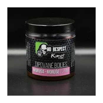Boilies No Respect Pikant Dipované boilies Moruše 24mm 150gr
