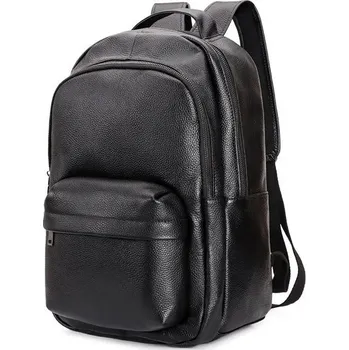 Městský batoh Humerpaul kožený batoh Černý 22L Humerpaul MH656