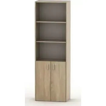 Kancelářská sestava Regál TEMPO ASISTENT NEW 002 - dub sonoma - SLEVA 3% s kodem radost25